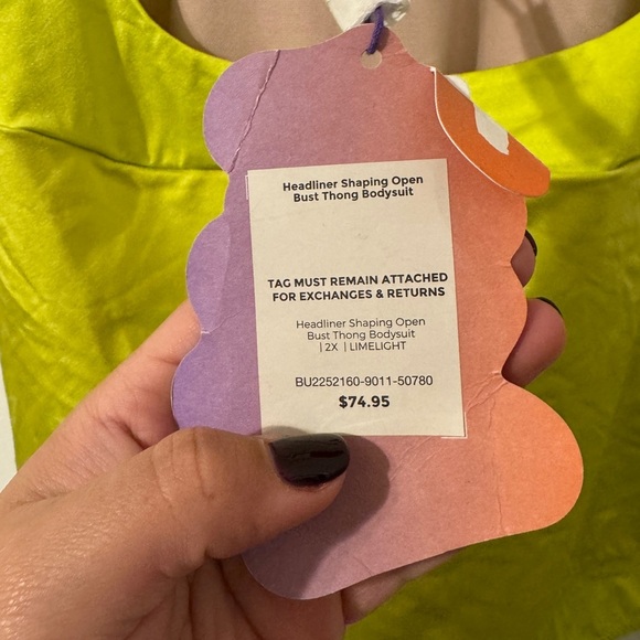 Yitty headliner shaping open bust bodysuit 2x NWT - Picture 3 of 4